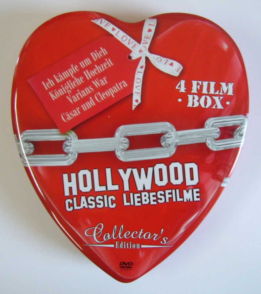 Hollywood Classic Liebesfilme Collector's Edition, Steelbook, 4 DVDs