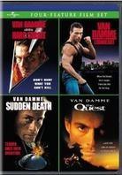 Van Damme Four-Feature Film Set 2 DVDs