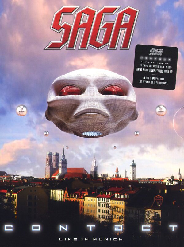 Saga - Saga: Contact - Live in Munich Coffret, 4 DVD