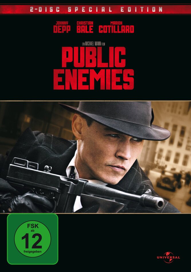 Public Enemies (2009) Special Edition, 2 DVDs