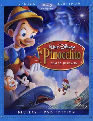 Pinocchio - (Platinum Edition zum 70. Jubil&auml;um 2 Discs + DVD) (1940)