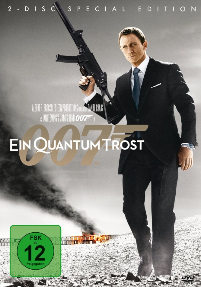 James Bond: Ein Quantum Trost (2008) Édition Spéciale, 2 DVD