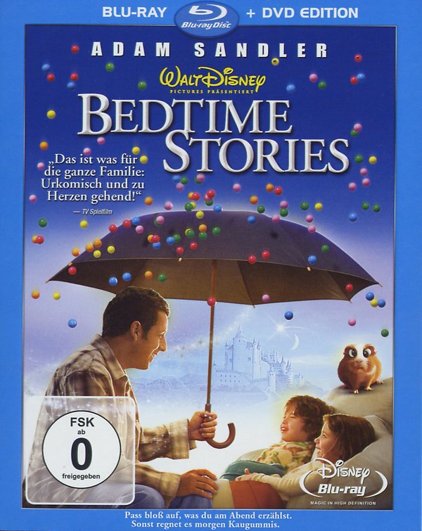 Bedtime Stories (2008) Blu-ray + DVD