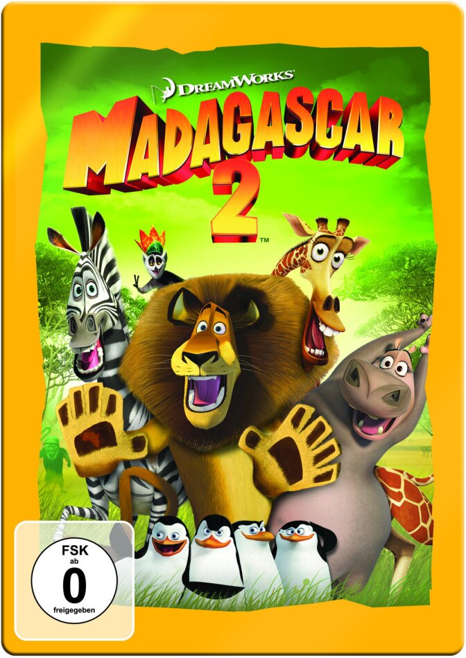 Madagascar 2 (2008) Limited Edition, Steelbook