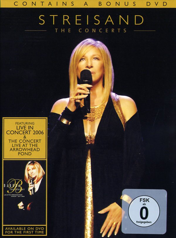 Streisand Barbra - The Concerts 3 DVDs