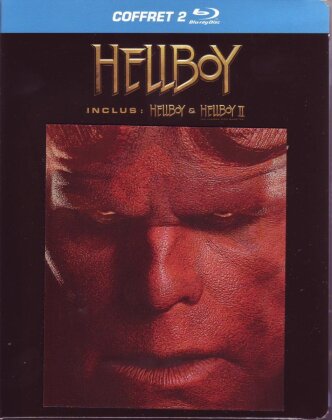 Hellboy & Hellboy 2 - Les l&eacute;gions d'or maudits (2 Blu-ray)