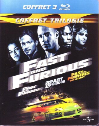 Fast and Furious 1-3 - Coffret (3 Blu-ray)
