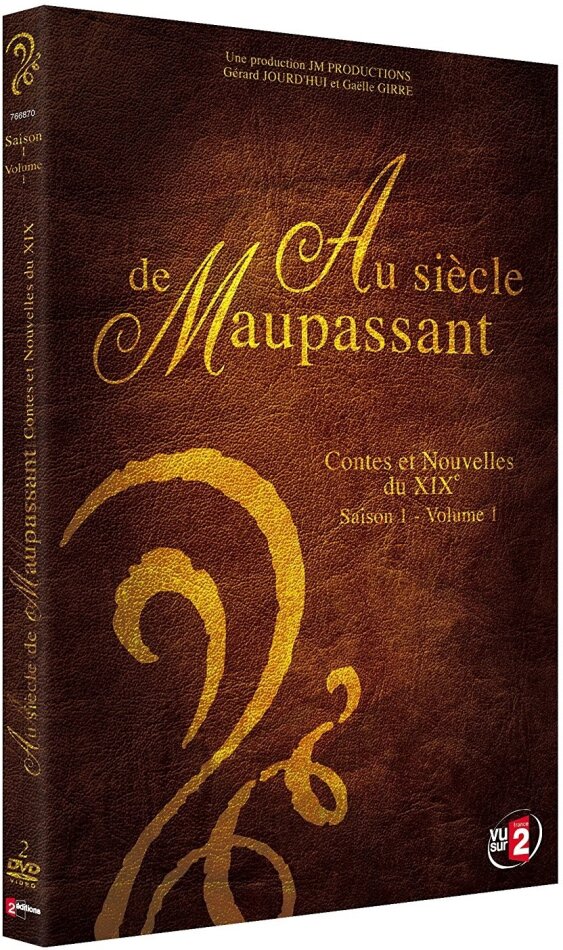 Au siècle de Maupassant - Contes et nouvelles du XIXème - Saison 1 Vol. 1 2 DVD