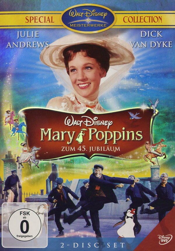 Mary Poppins (1964) Jubiläumsedition, 2 DVDs