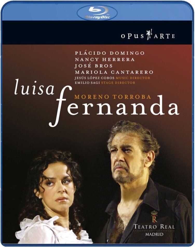 Orchestra of the Teatro Real Madrid, Lopez Cobos & Plácido Domingo - Torroba - Luisa Fernanda Opus Arte