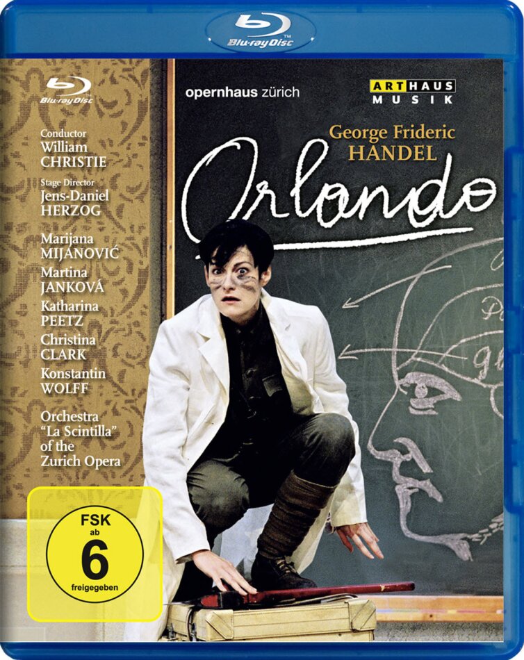 Opernhaus Zürich, William Christie & Marijana Mijanovic - Opernhaus Zürich / Christie - Händel - Orlando Arthaus Musik