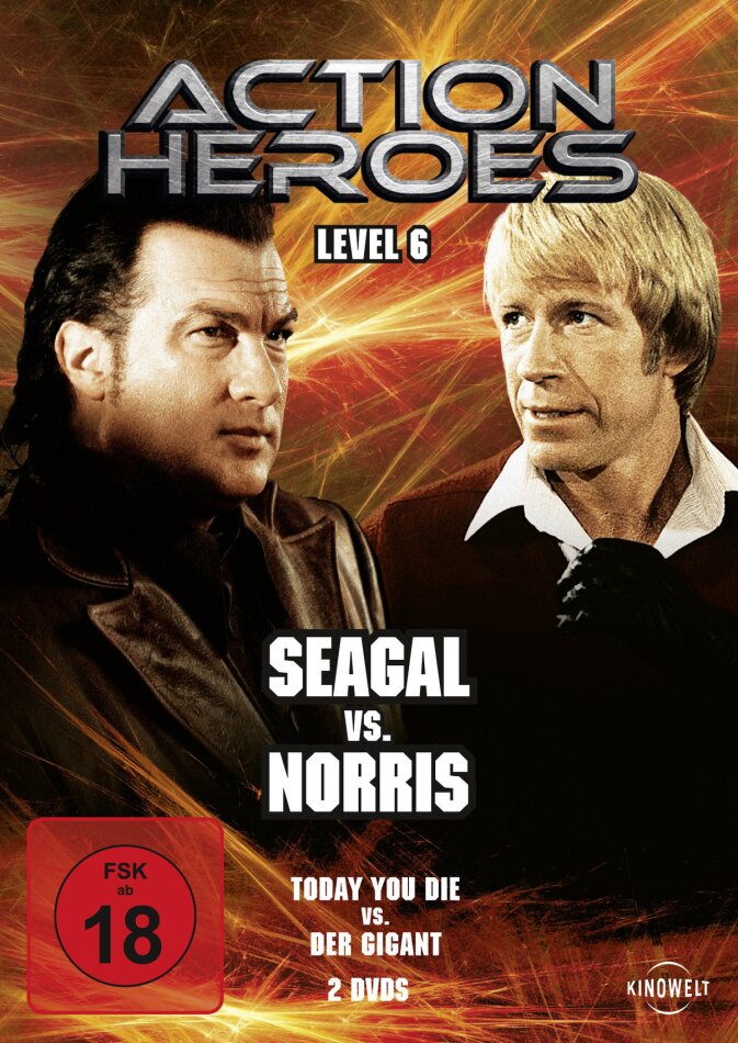 Action Heroes Level 6 - Seagal vs. Norris 2 DVD