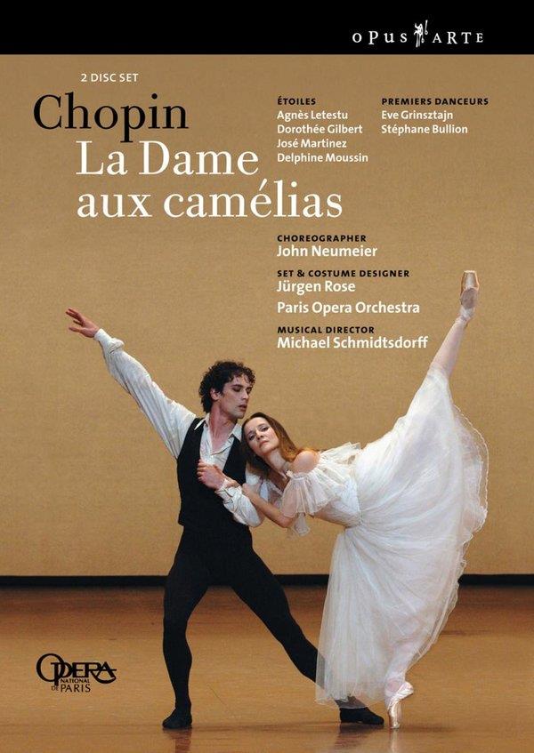 Opera Orchestra & Ballet National De Paris, Michael Schmidtsdorff & John Neumeier - Chopin - La Dame aux camélias Opus Arte, 2 DVDs