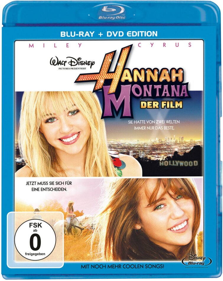 Hannah Montana - Der Film (2009) Blu-ray + DVD