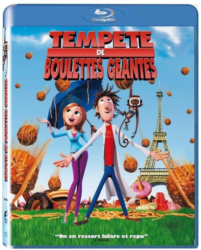 Tempête de boulettes géantes (2009) Blu-ray + DVD