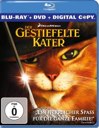 Der gestiefelte Kater (2011) (Blu-ray + DVD)