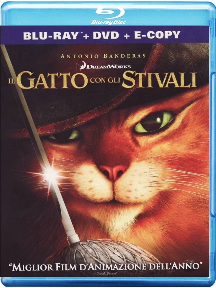 Il gatto con gli stivali (2011) Blu-ray + DVD