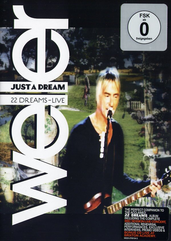 Weller Paul - Just a Dream: 22 Dreams Live DVD + CD