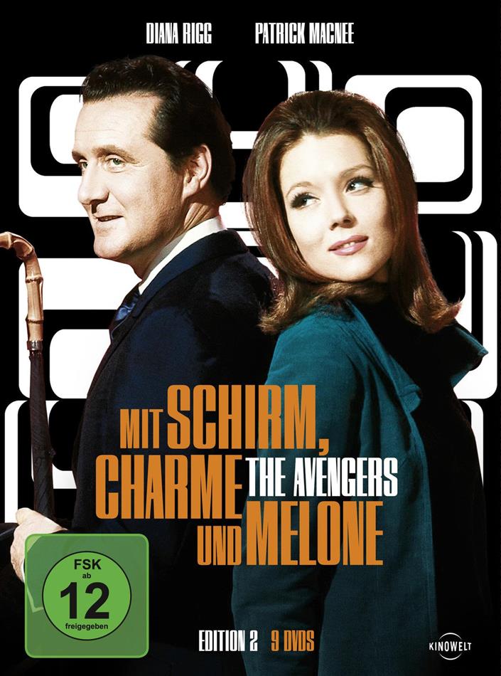 Mit Schirm, Charme und Melone Edition 2, 9 DVDs