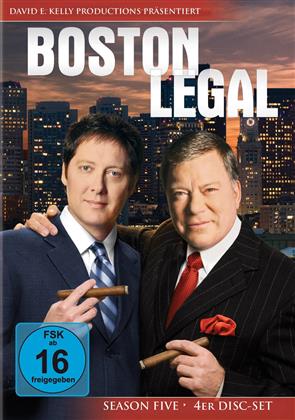 Boston Legal - Staffel 5 (4 DVDs)