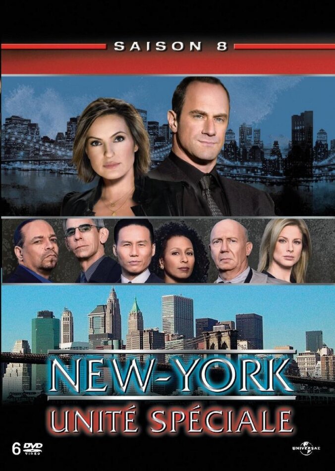 New York Unité Spéciale - Saison 8 6 DVDs
