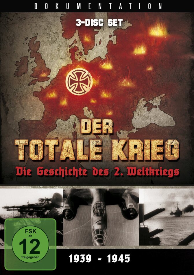 Der totale Krieg - Die Geschichte des 2. Weltkriegs 3 DVD