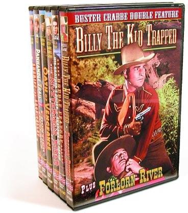 Buster Crabbe Cowboy Double Feature Collection (6 DVDs)