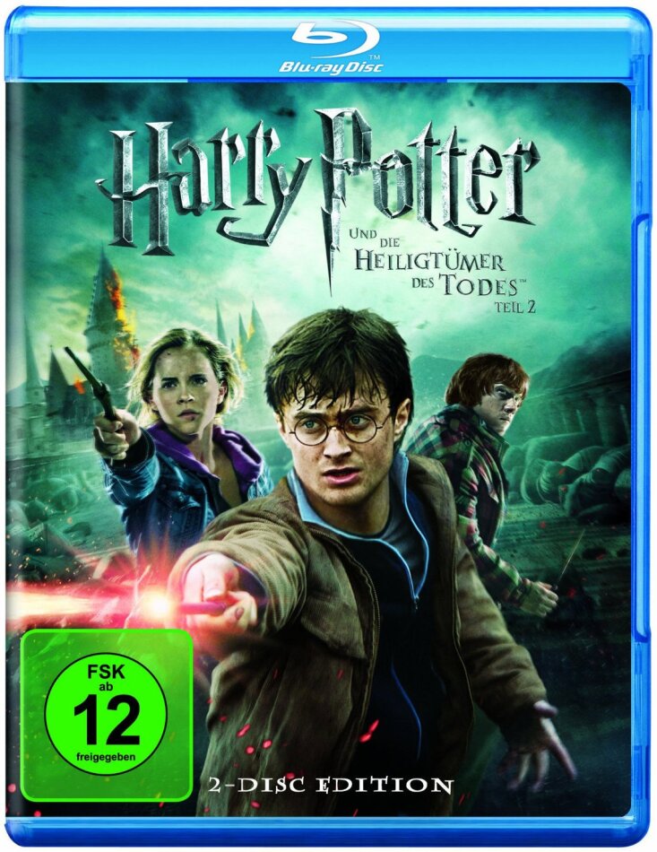 Harry Potter und die Heiligtümer des Todes - Teil 2 (2011) 2 Blu-rays