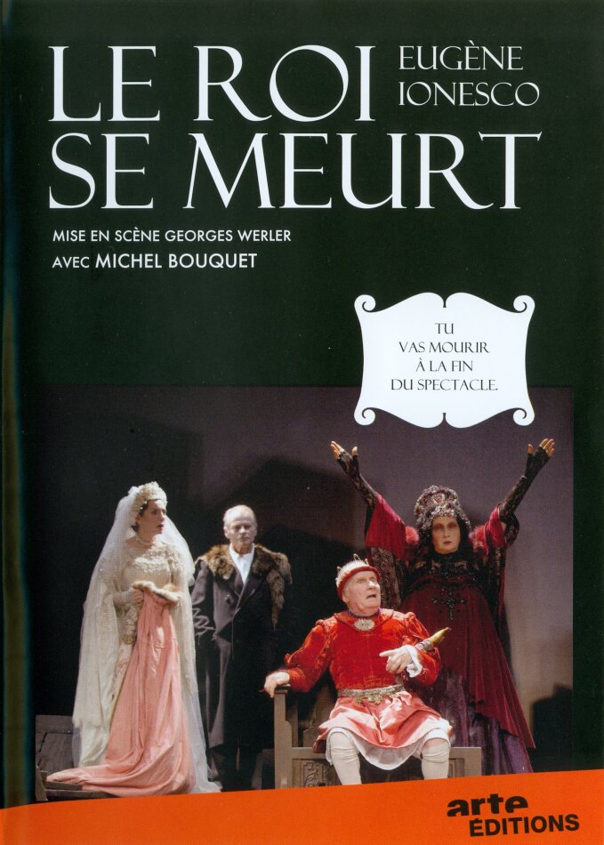 Le roi se meurt Arte Éditions