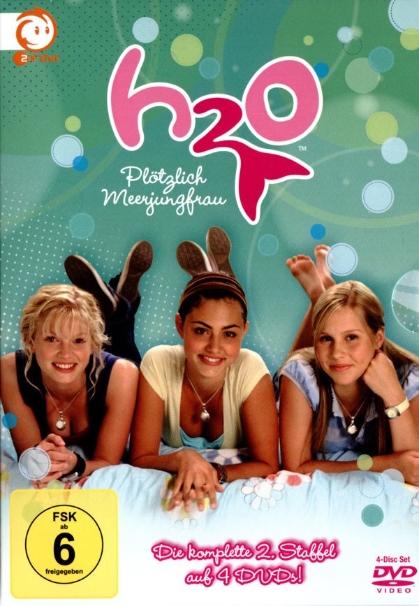 H2O - Plötzlich Meerjungfrau - Staffel 2 4 DVDs