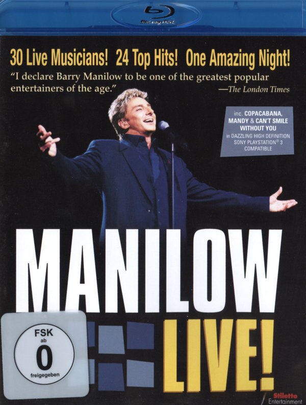 Manilow Barry - Live!