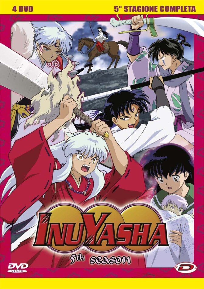 Inu Yasha - Stagione 5 4 DVD