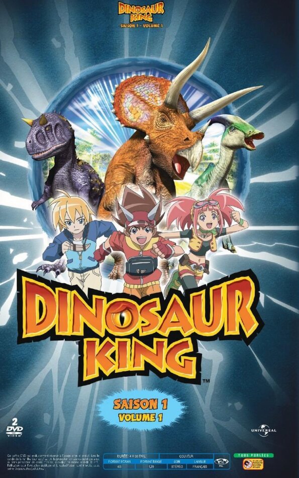 Dinosaur King - Saison 1 Vol. 1 2 DVD