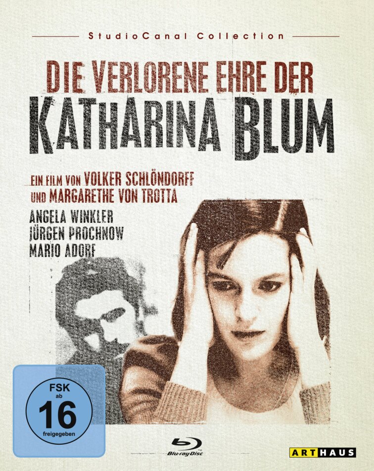 Die verlorene Ehre der Katharina Blum (1975) Studio Canal, Arthaus