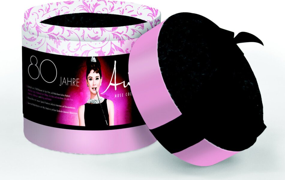 Audrey Hepburn - (Streng Limitierte Hutschachtel Boxset Muse 8DVDs)