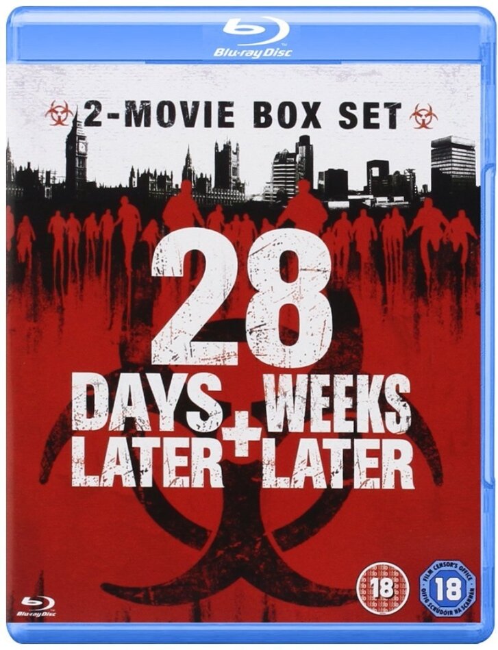 28 Days Later/28 Weeks Later 2 Blu-rays