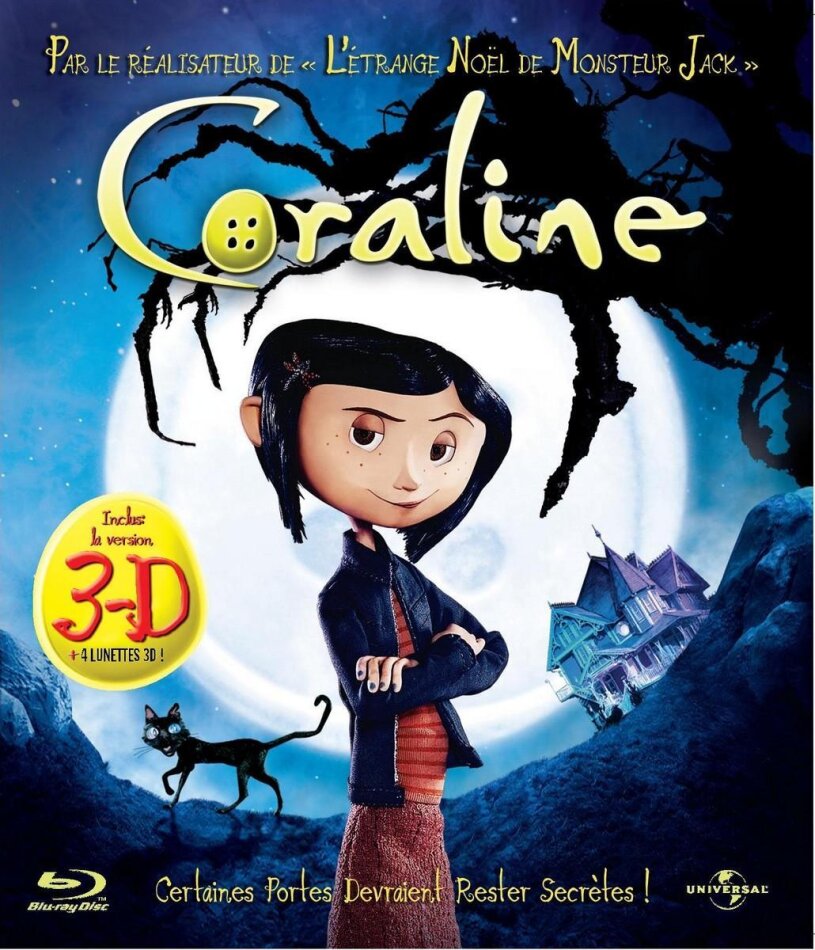 Coraline - (Edition Spéciale Version 2D + 3D + DVD) (2009)