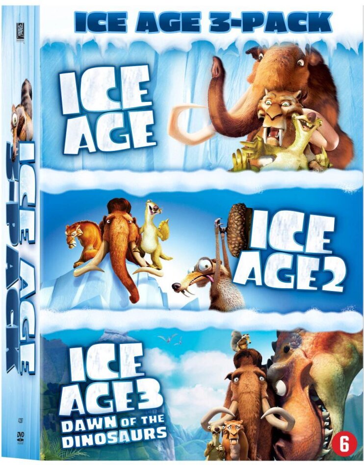 L'age de glace 1 -3 - Trilogie Box Set 3 DVD