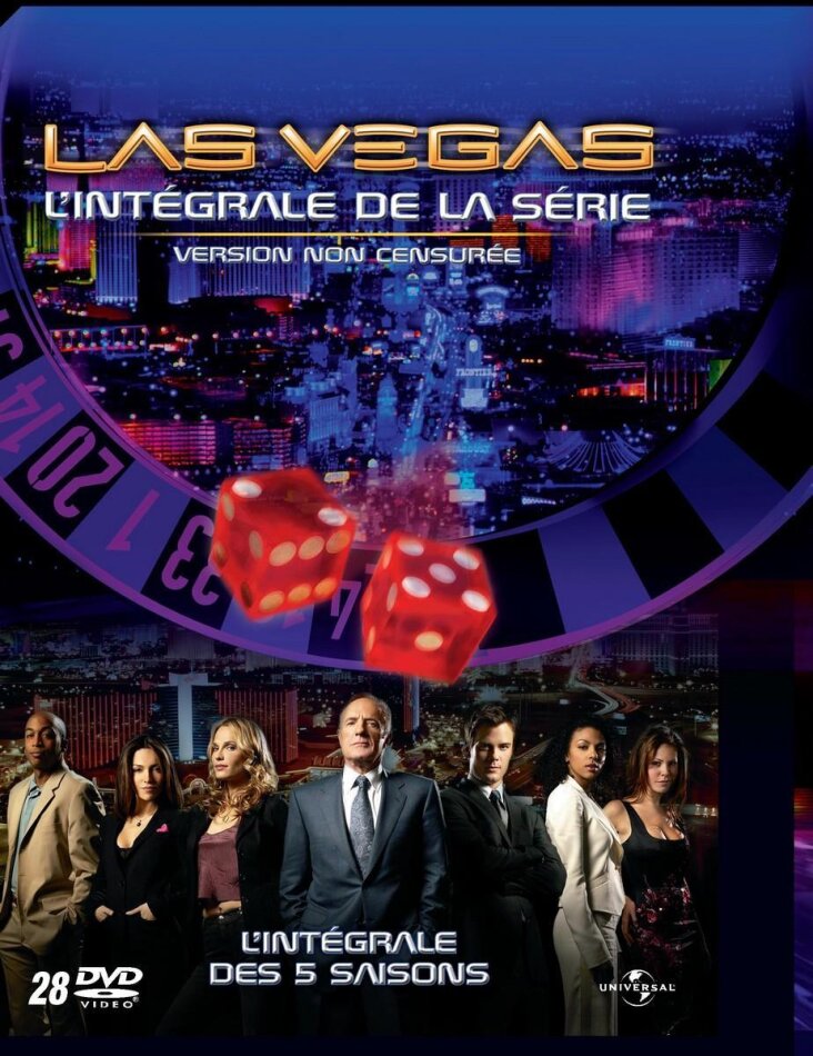 Las Vegas - Saisons 1-5 28 DVDs