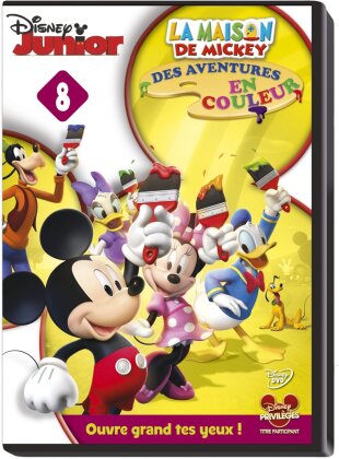 La maison de Mickey - Des aventures en couleur