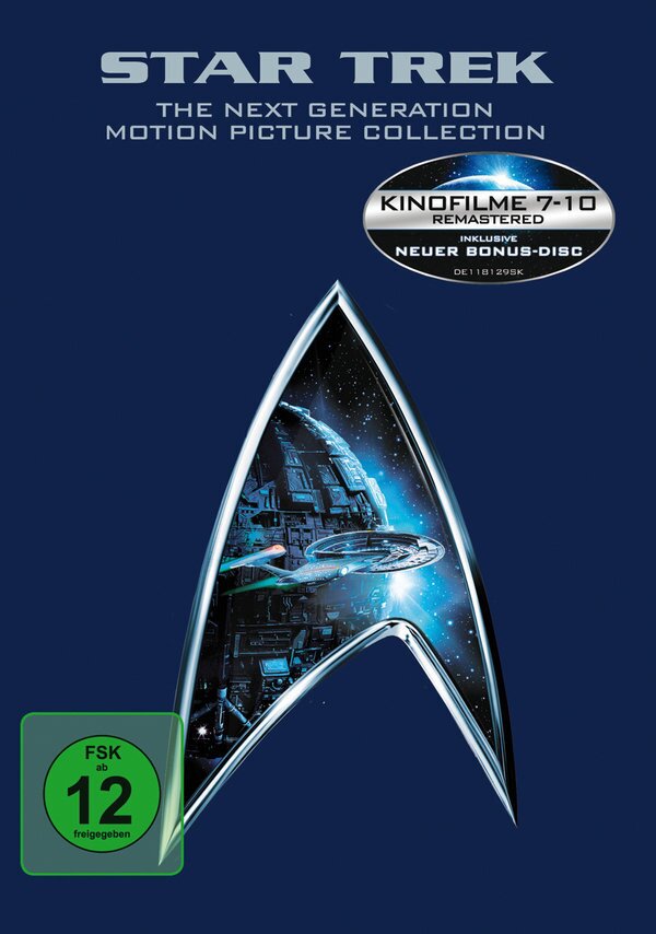 Star Trek 7 - 10 Box Limited Edition, Remastered, 5 DVDs