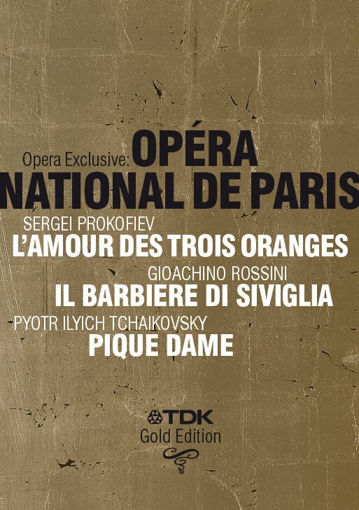 Orchestra of the Opera National de Paris - Prokofiev / Rossini / Tchaikovsky TDK, 4 DVDs