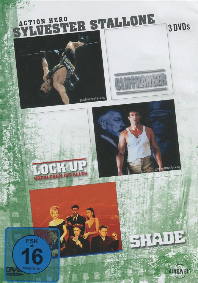 Sylvester Stallone Anthology 3 DVDs