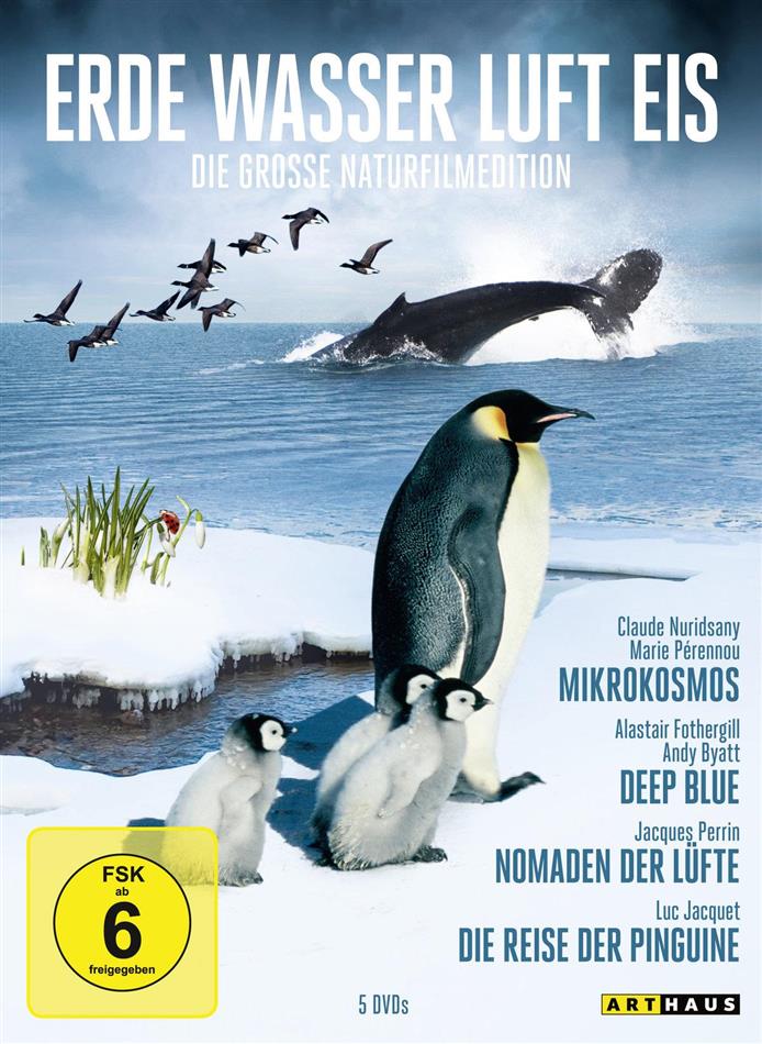 Erde Wasser Luft Eis - Die grosse Naturfilmedition 5 DVDs