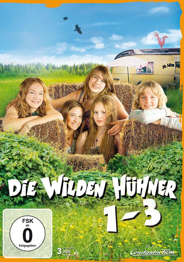 Die wilden Hühner - Teil 1-3 3 DVD