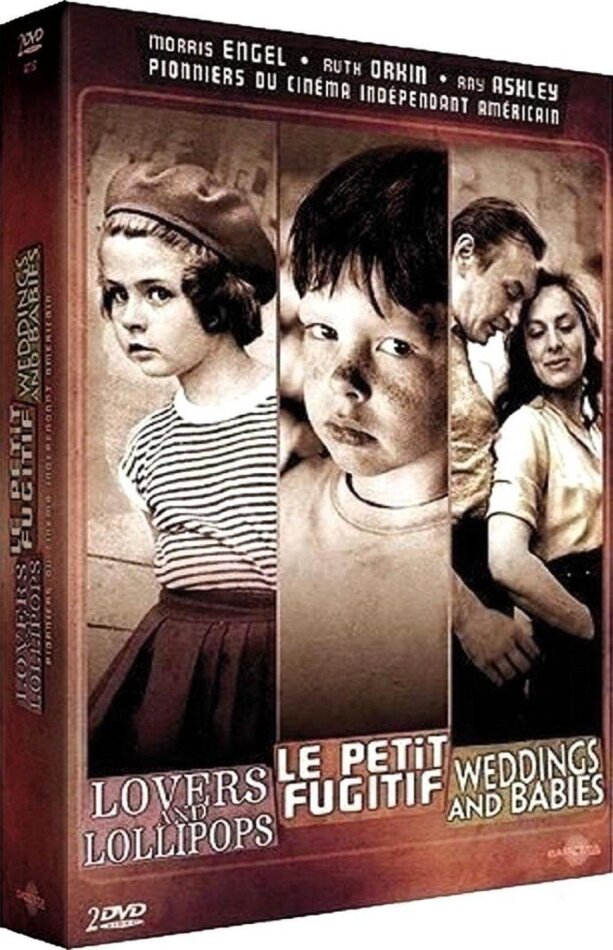 Lovers and Lollipops / Le petit fugitif / Weddings and Babies - Pionniers du cinéma indépendant américain (1953) n/b, 3 DVD