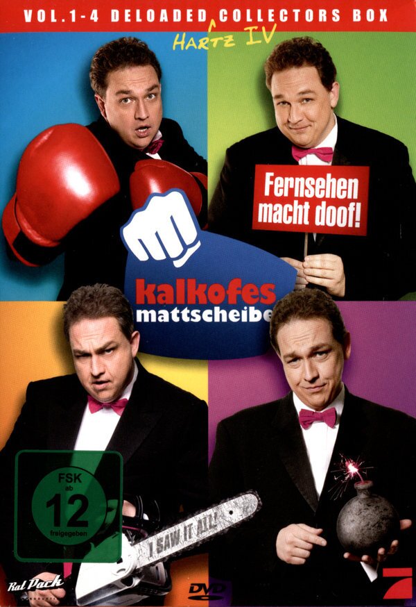 Kalkofes Mattscheibe Deloaded - Vol. 1 - 4 (Vanilla Box 4 DVDs)