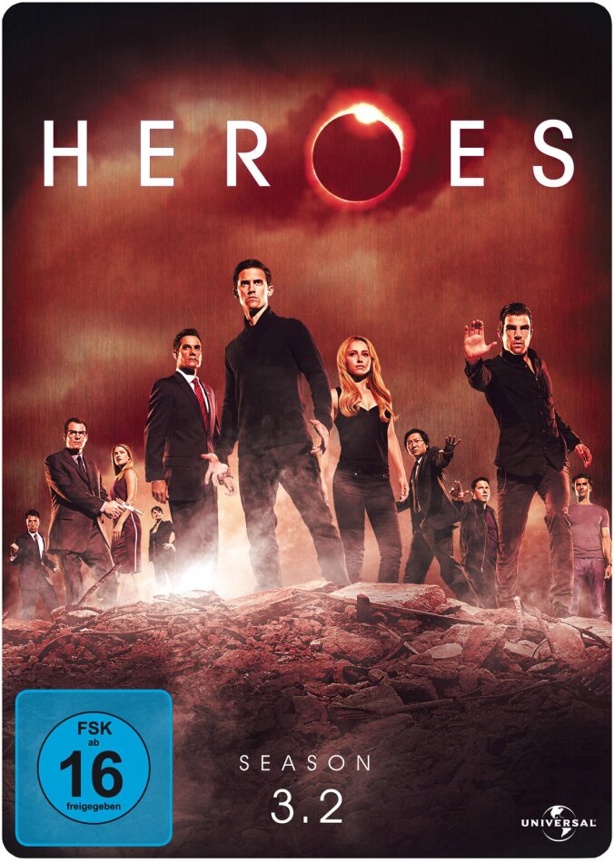 Heroes - Staffel 3.2 Limited Edition, Steelbook, 3 DVDs