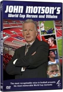 John Motson's world cup heroes and villains Cofanetto, 4 DVD