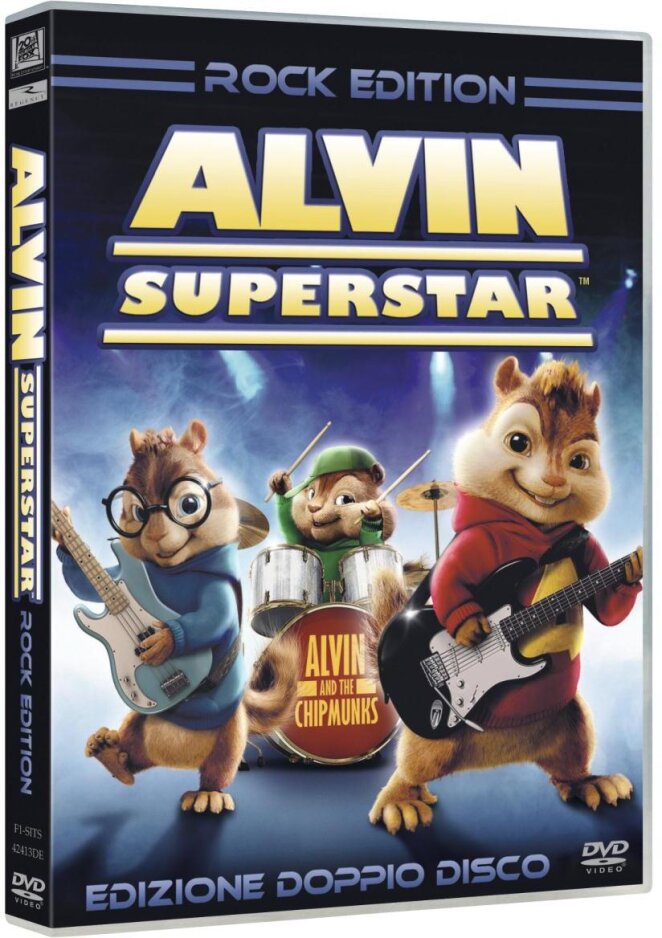 Alvin Superstar (2007) Rock Hero Edition, 2 Blu-ray